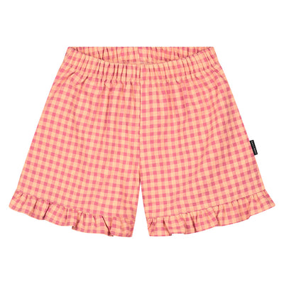 DAILY BRAT - Gail Checked Shorts Sweet Pink - Le CirQue Kidsconceptstore 