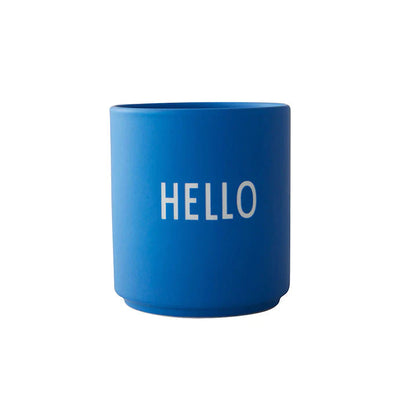 DESIGN LETTERS - Favourite Cups "Hello" Cobalt - Le CirQue Kidsconceptstore 