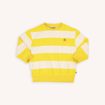CARLIJNQ - Yellow Stripe Sweater - Le CirQue Kidsconceptstore 