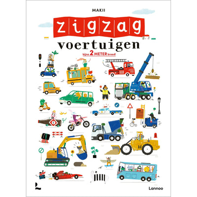 LANNOO - Prentenboek - Zigzag Voertuigen 2+ - Le CirQue Kidsconceptstore 