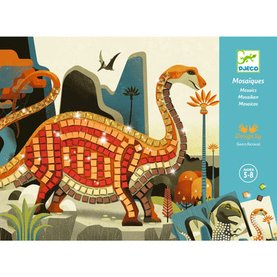 DJECO - Mosaics Metallic Stickeren "Dinosaurs" 5+ - Le CirQue Kidsconceptstore 