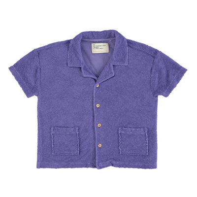PIUPIUCHICK - Hawaiian Shirt Purple - Le CirQue Kidsconceptstore 