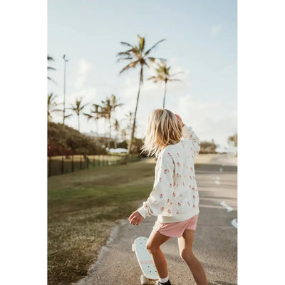 SPROET&SPROUT - Terry Sport Short "Sunset" Blossom Pink - Le CirQue Kidsconceptstore 