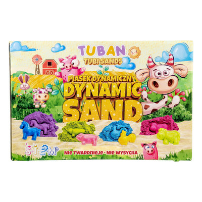 TUBAN - Dynamic Kinetic Sand Set "Farm" 3+ - Le CirQue Kidsconceptstore 