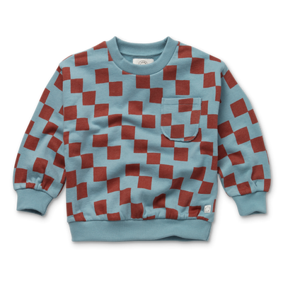 SPROET&SPROUT - Sweatshirt Pocket Block Print - Le CirQue Kidsconceptstore 