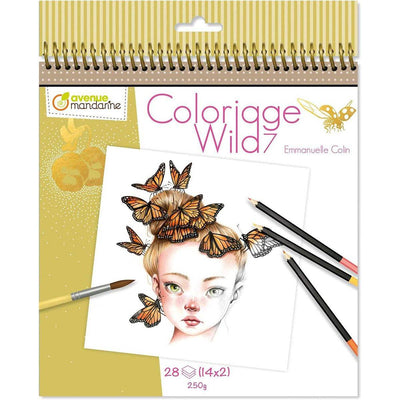 AVENUE MANDARINE - Coloriage Wild 7 (Illustratie Emmanuelle Colin) 8+ - Le CirQue Kidsconceptstore 