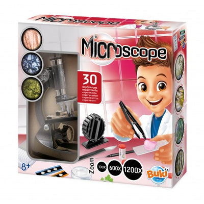 BUKI - Microscoop (incl 30 experimenten) 8+ - Le CirQue Kidsconceptstore 