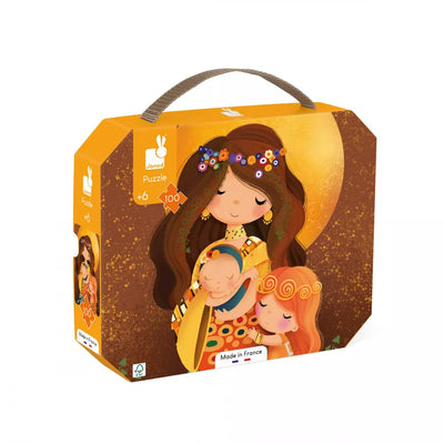 JANOD - Puzzel - Moederliefde By Klimt (100stuks) 6+ - Le CirQue Kidsconceptstore 