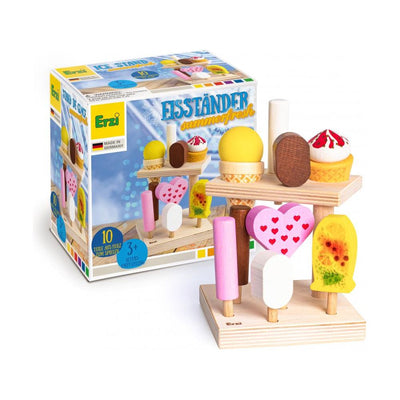 ERZI - Grocery Toys - IceCream Stand incl Display - Le CirQue Kidsconceptstore 