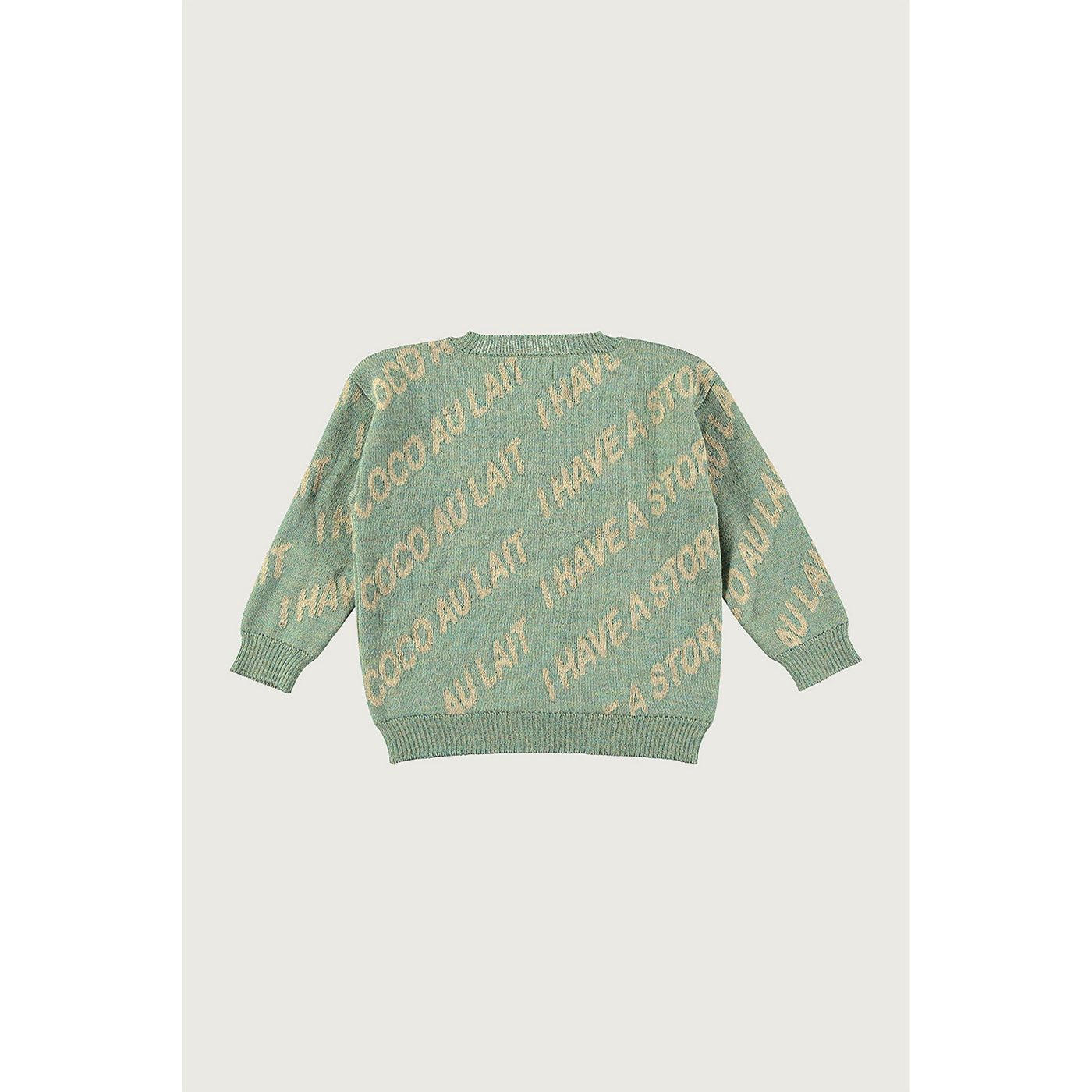 COCO AU LAIT - Granite Green Knitted Jumper - Le CirQue Kidsconceptstore 