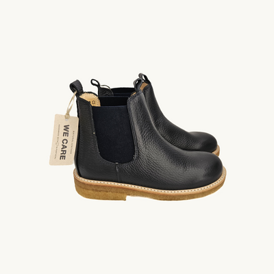 ANGULUS - Chelsea boot with elastic Navy - Le CirQue Kidsconceptstore 