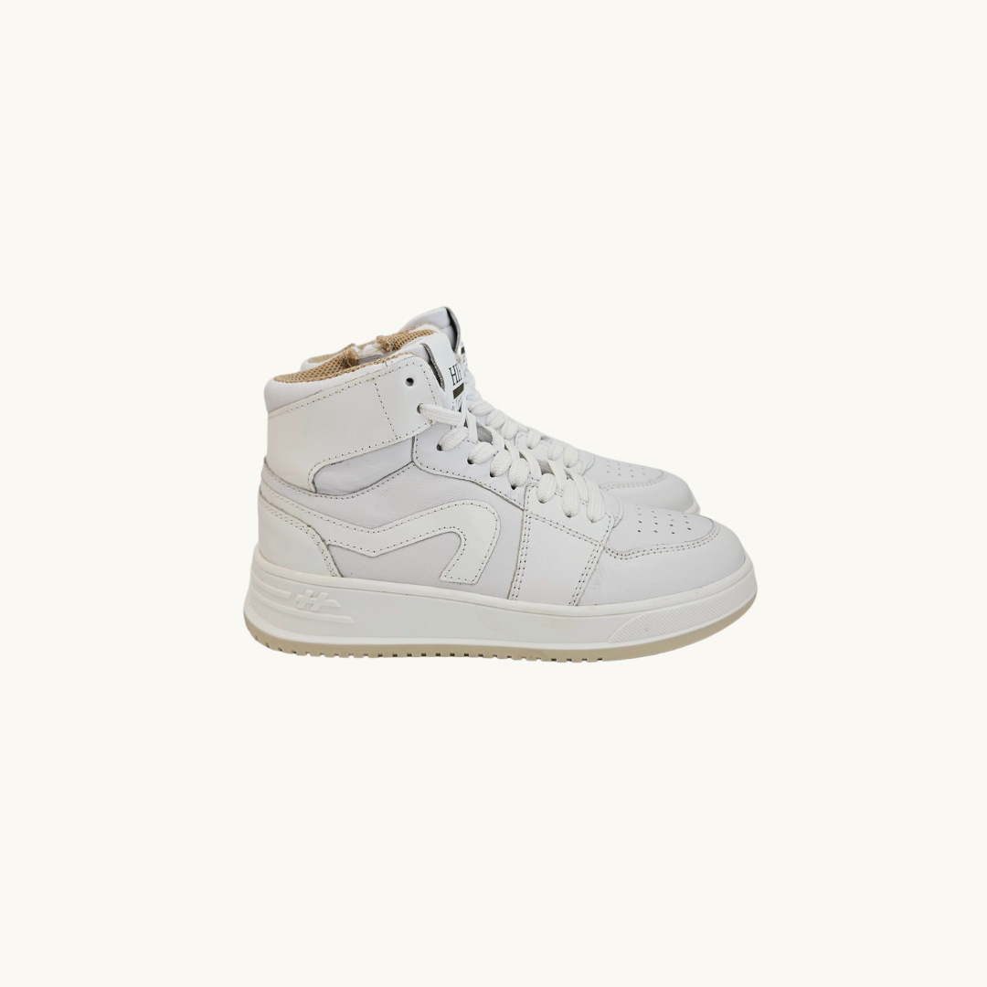 HIP SHOE STYLE - High Sneaker With White/Lak White - Le CirQue Kidsconceptstore 