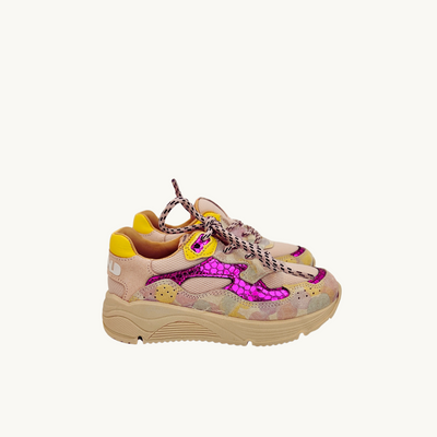 RONDINELLA - Pastel Pois/Yellow/Fushia - Le CirQue Kidsconceptstore 
