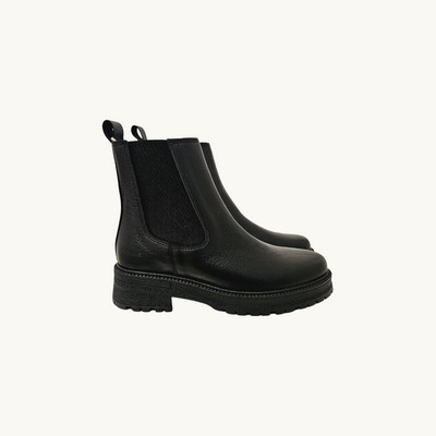 ANGULUS - Chelsea Boot with track sole Black - Le CirQue Kidsconceptstore 