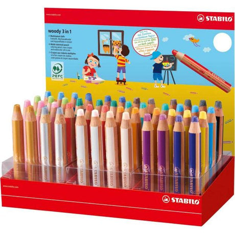 STABILO - 3 in 1 Woody Full Color (1stuk) - Le CirQue Kidsconceptstore 