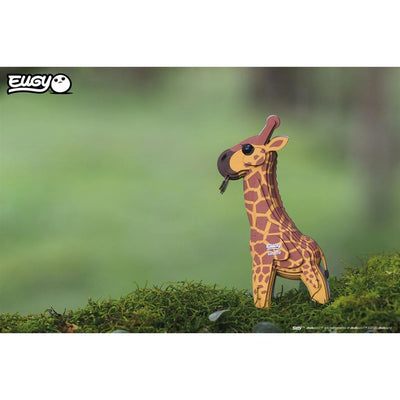 EUGY - 3D Paper Puzzel DIY Giraf (1 stuk) 6+ - Le CirQue Kidsconceptstore 
