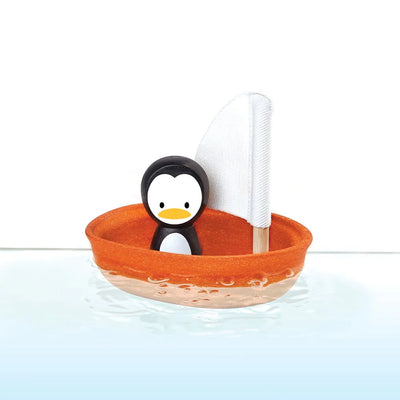 PLANTOYS - Badspeelgoed "Zeilboot Pingiun" 12m+ - Le CirQue Kidsconceptstore 