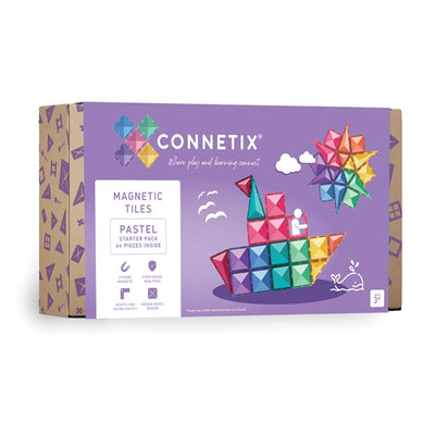 CONNETIX - Magnetisch Speelgoed - Pastel Starters Pack  (64-delig) 3+ - Le CirQue Kidsconceptstore 