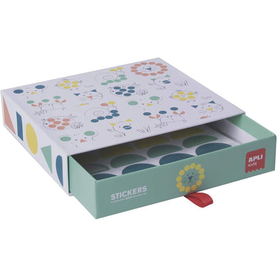 APLI - Eerste Mozaik Stickerdoos 3+ - Le CirQue Kidsconceptstore 