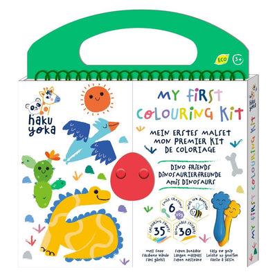 HAKU YOKA - Mijn Eerste kleurkit "Dinovrienden" 3+ - Le CirQue Kidsconceptstore 