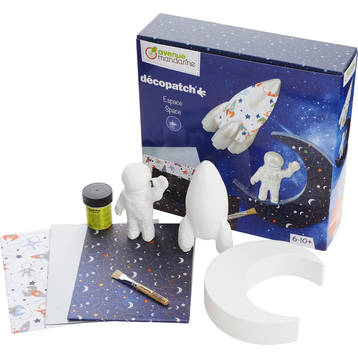 AVENUE MANDARINE - Decopatch Space  6+ - Le CirQue Kidsconceptstore 