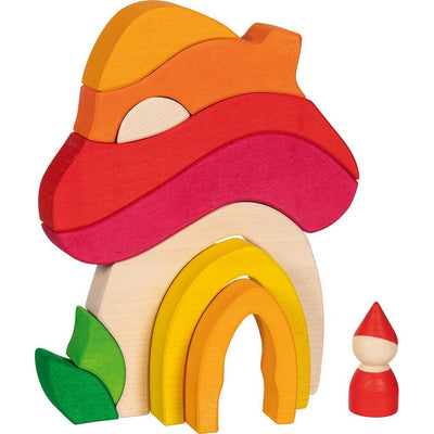 GOKI - Evolution Houten Paddestoelenhuisje 3+ - Le CirQue Kidsconceptstore 