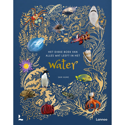 LANNOO - Het dikke boek van alles wat leeft in het water - Le CirQue Kidsconceptstore 