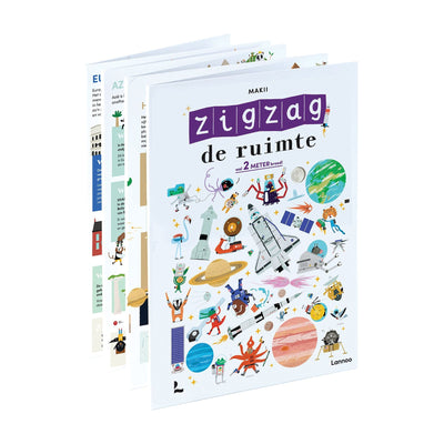 LANNOO - Prentenboek - Zigzag De ruimte 2+ - Le CirQue Kidsconceptstore 
