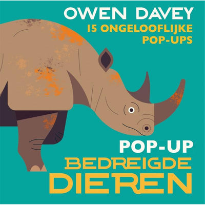 LANNOO - Bedreigde dieren "15 ongelooflijke pop-ups" boek - Le CirQue Kidsconceptstore 