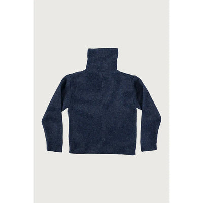 COCO AU LAIT - Blue Night Knitted Turtle Neck Jumper - Le CirQue Kidsconceptstore 