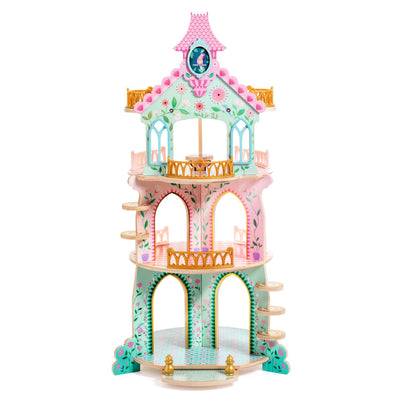 DJECO - Arty Toys Houten "Princess Tower" (Ecxl popjes) 3+ - Le CirQue Kidsconceptstore 