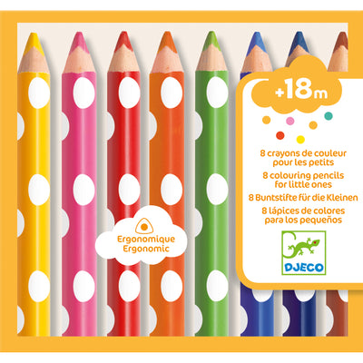 DJECO - Eerste Kleurpotloden 18m+ - Le CirQue Kidsconceptstore 