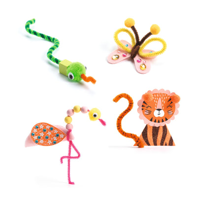 DJECO - Multi Knutseldoos "Creativity Jungle Animal" 3-6j - Le CirQue Kidsconceptstore 