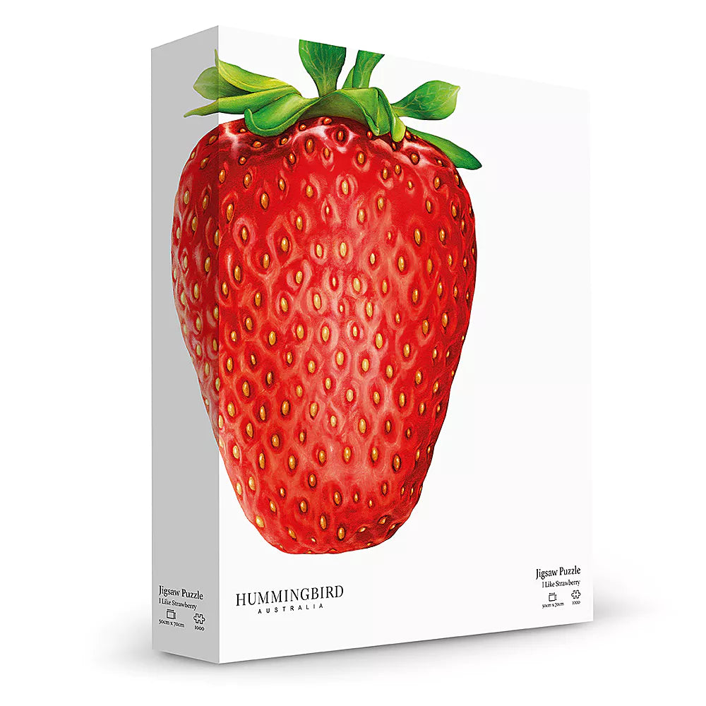 HUMMINGBIRD - Puzzel Strawberry (1000 stukjes ) - Le CirQue Kidsconceptstore 