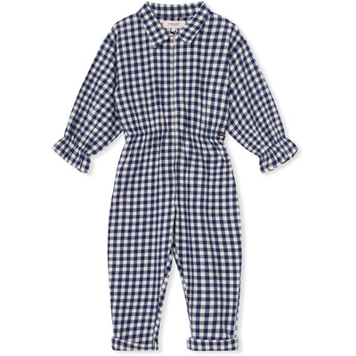 A MONDAY IN COPENHAGEN - Lubella Jumpsuit Estate Blue Check - Le CirQue Kidsconceptstore 