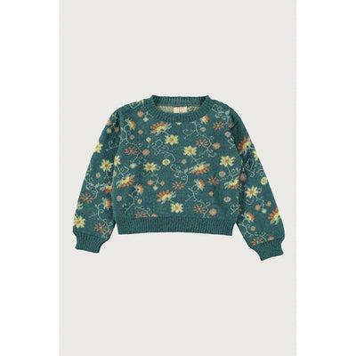 COCO AU LAIT - Mexican Flowers Knitted Jumper - Le CirQue Kidsconceptstore 
