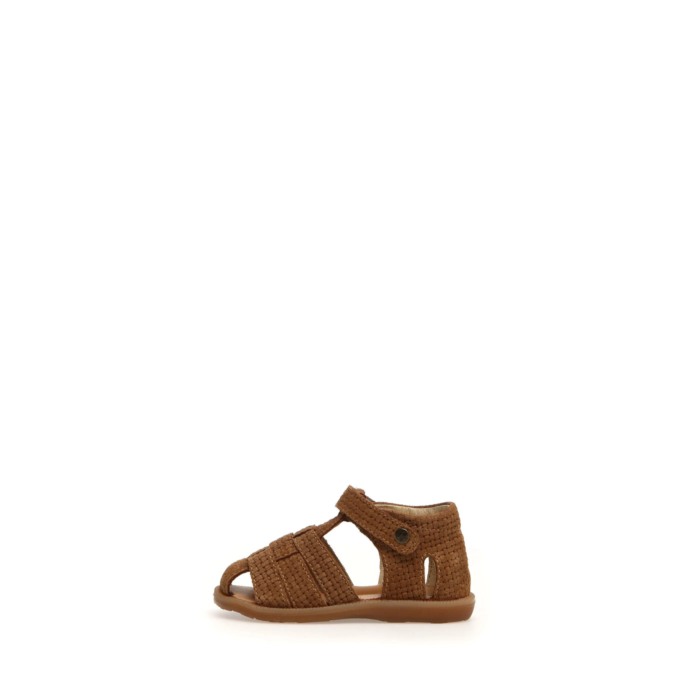 NATURINO - Zaffiro Suede Woven Brown - Le CirQue Kidsconceptstore 
