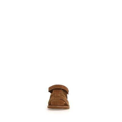 NATURINO - Zaffiro Suede Woven Brown - Le CirQue Kidsconceptstore 
