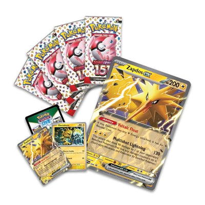 POKEMON - Zapdos Ex "Scarlet&Violet 151" - Le CirQue Kidsconceptstore 