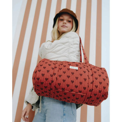 Holi&Love - Weekendtas Rust Hearts - Le CirQue Kidsconceptstore 
