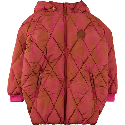 SOFT GALLERY - SG Ettie Puffer Jacket Mineral Red - Le CirQue Kidsconceptstore 