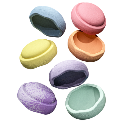 STAPELSTEIN - Set of 6 Rainbow Original Pastel + Fusion - Le CirQue Kidsconceptstore 