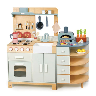 TENDER LEAF TOYS  - XL Speelkeuken "La Fiamma" (All Incl.) 3+ - Le CirQue Kidsconceptstore 