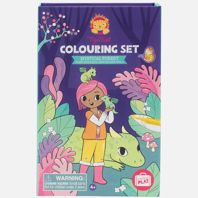 TIGER TRIBE - Kleurset Magical Forest (Incl Vilstiften en Stickers) 4+ - Le CirQue Kidsconceptstore 
