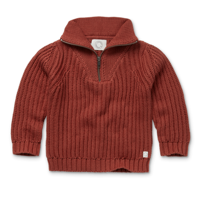 SPROET&SPROUT - Sweater Mock Zip - Le CirQue Kidsconceptstore 