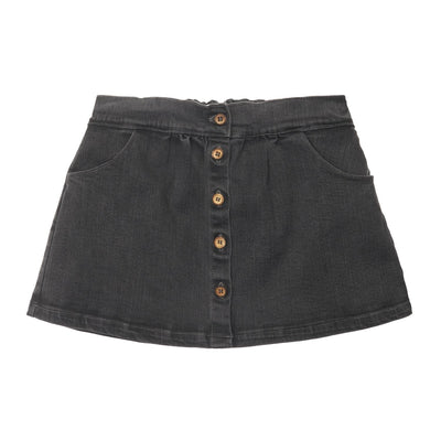 TOCOTO VINTAGE - Black Denim Skirt - Le CirQue Kidsconceptstore 