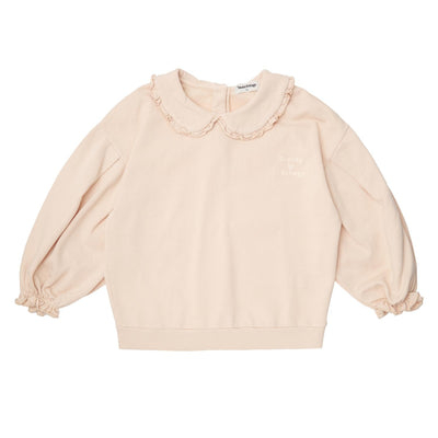 TOCOTO VINTAGE - Bobo Collar Sweatshirt Pink - Le CirQue Kidsconceptstore 