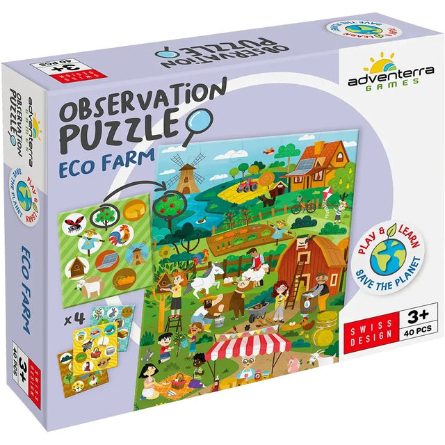 ADVENTERRA GAMES | Zoek & Vind Puzzel | Farm 3+ - Le CirQue Conceptstore
