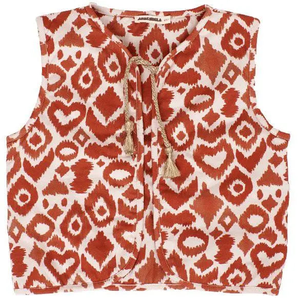 AMMEHOELA - Gilet all-over Print AM Emmy.15 - Le CirQue Kidsconceptstore 