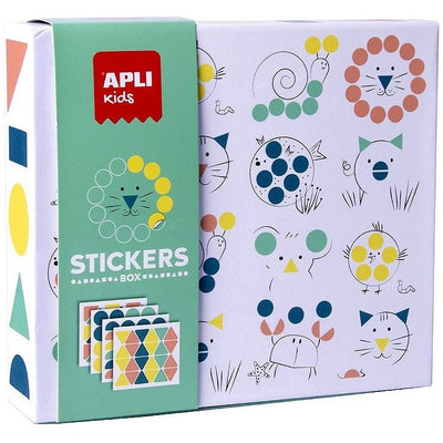 APLI - Eerste Mozaik Stickerdoos 3+ - Le CirQue Kidsconceptstore 